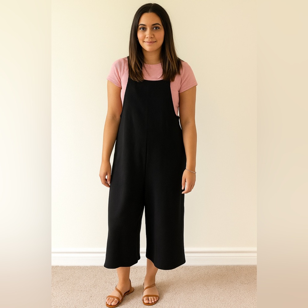 Madewell Textured Wide‎ Leg Jumpsuit
